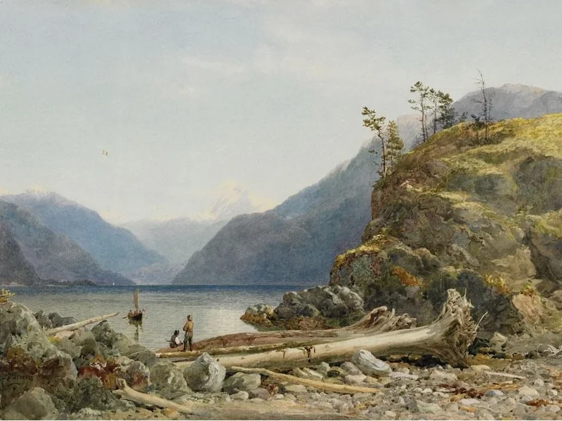 1832-Lucius Richard O'Brien - Monte Intchekai, Howe Sound